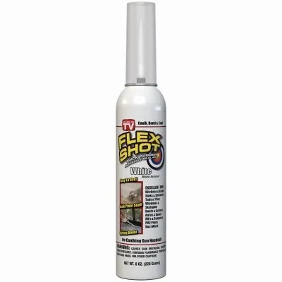 8 oz. White Caulking Rubberized Flex Sealant