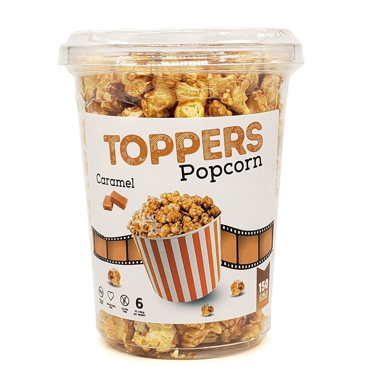TOPPERS POPCORN CARAMEL 6oz