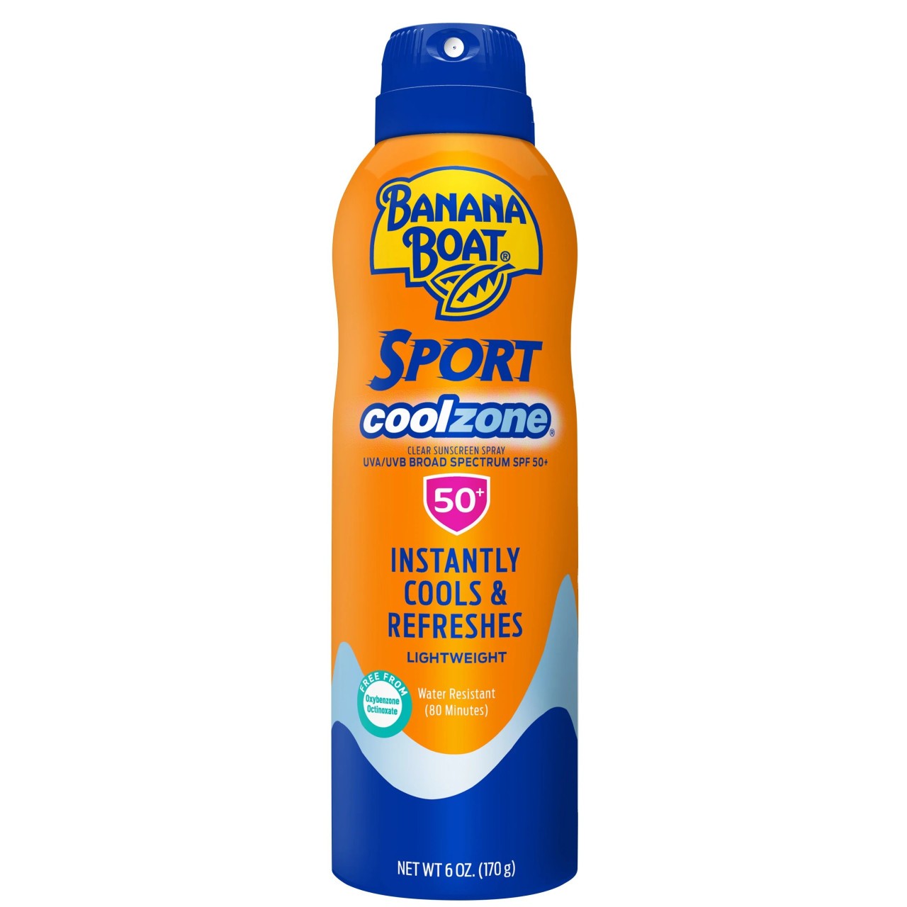 BANANA BOAT SPORT COOL ZONE SPF50 6oz