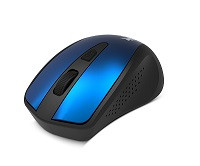 Xtech - XTM-315BL - Mouse, 2.4 GHz Wireless Blue 4-button 1600dpi