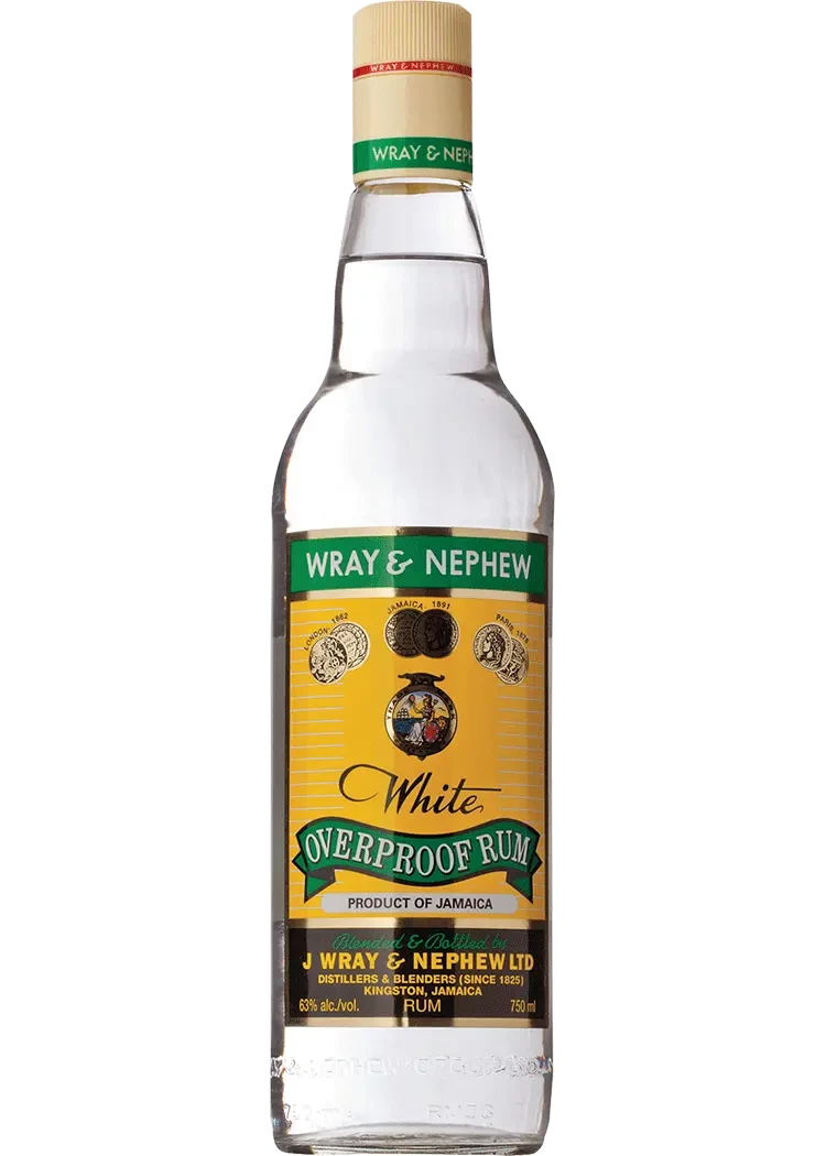 WRAY & NEPHEW WHITE OVERPROOF RUM 750ML