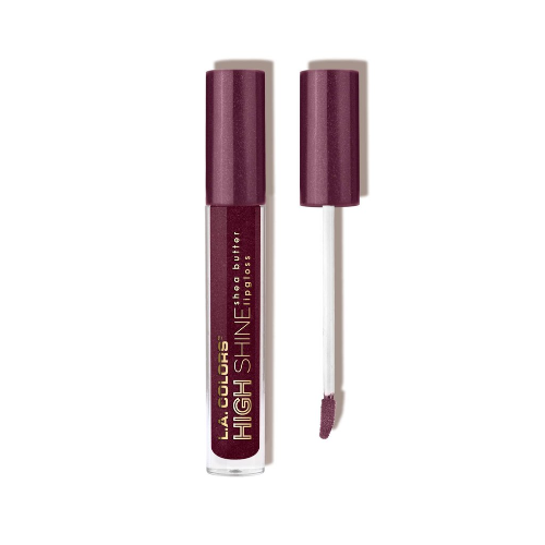 L.A. Colors High Shine Shea Butter Lip Gloss, Lavish CLG941, 0.14oz