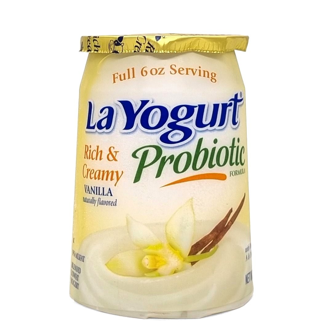 LA YOGURT RICH CREAMY VANILLA 6oz