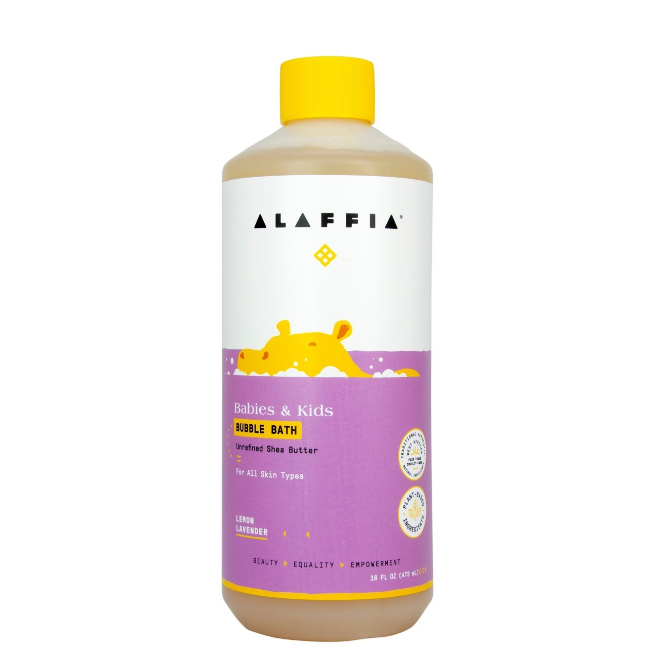 ALAFFIA KIDS BUBBLE BATH LEMON LAV 32oz