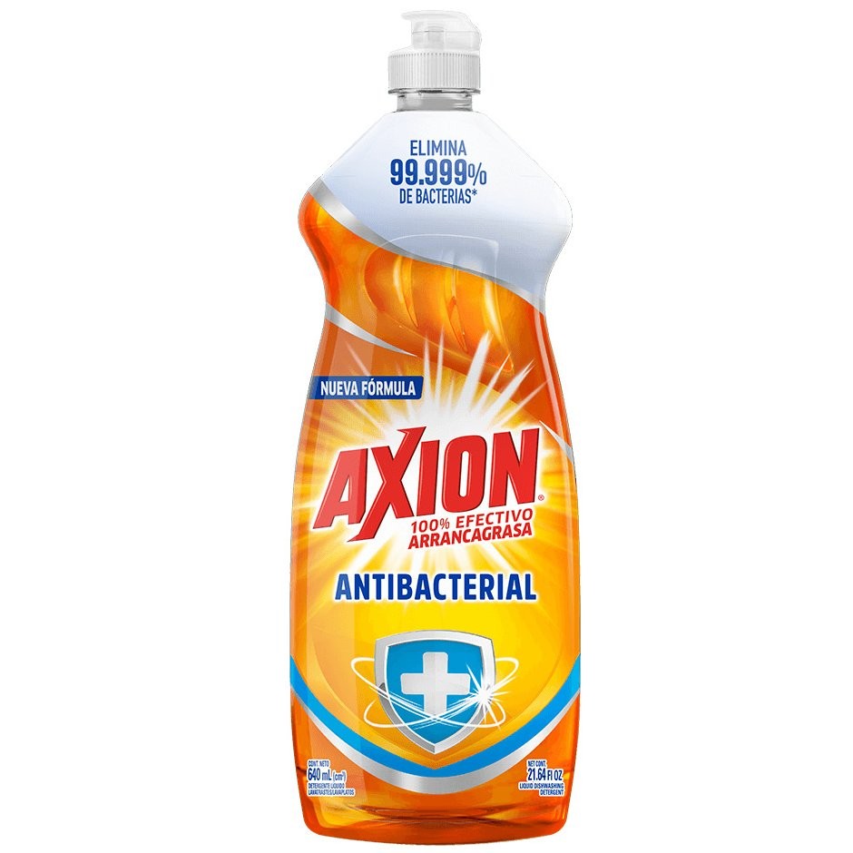 AXION DISHWASH LIQUID ANTIBACT 640ml