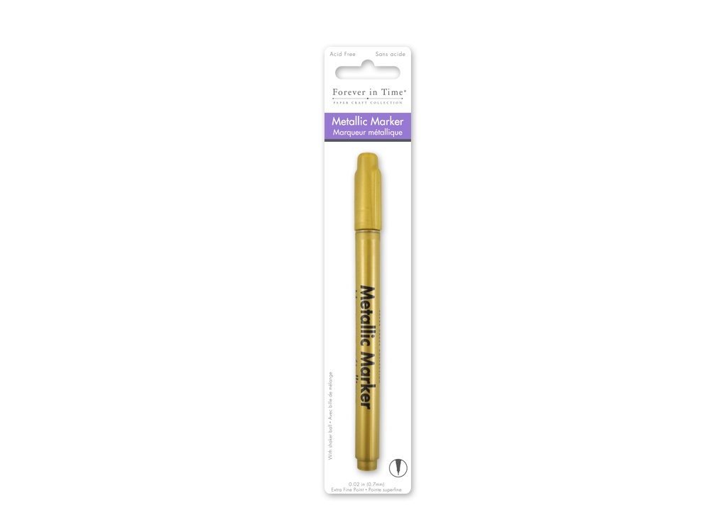 Marker Metallic Perm 1.2mm Gold