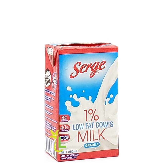 SERGE COWS MILK 1% LF 250ml