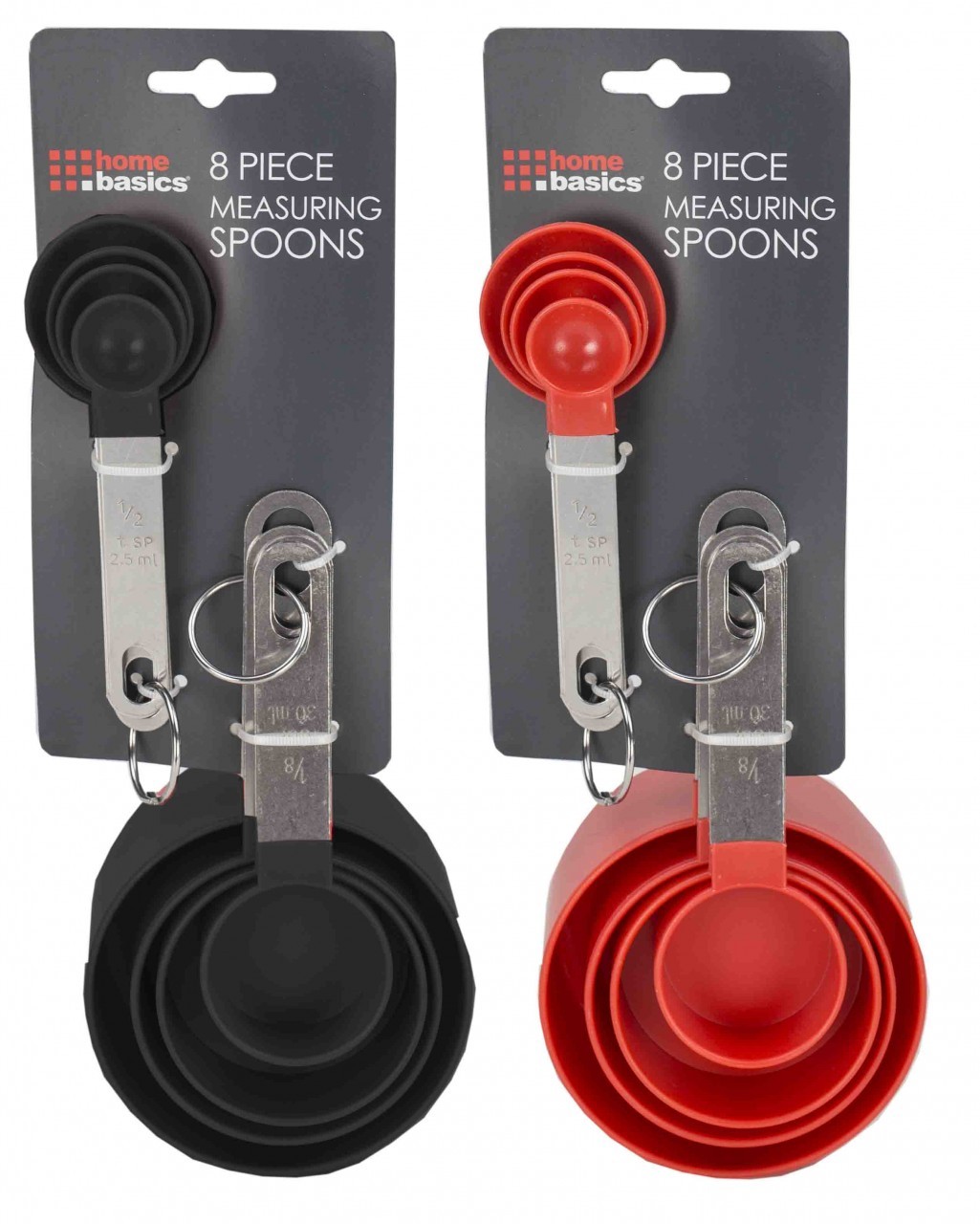 Home Basics 8 Piece Measuring Spoons