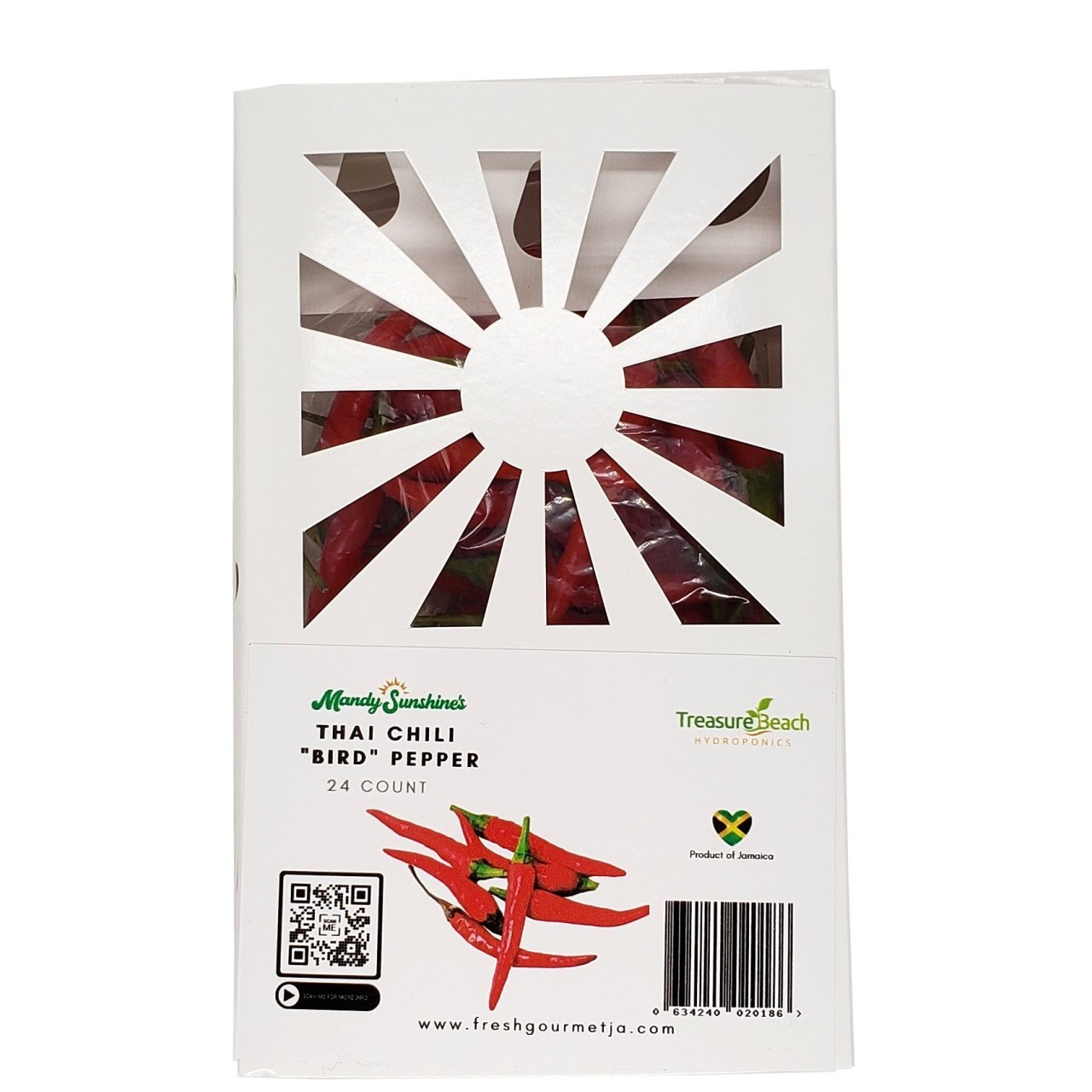 MANDYS SUNSHINE PEPPERS THAI CHILI 24s