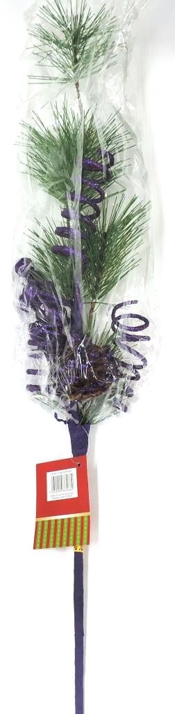 Miro Christmas Collection's Edition Christmas Flower Spray 71cm Purple