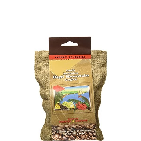 HIGH MT COFFEE GROUND (BURLAP) 8oz