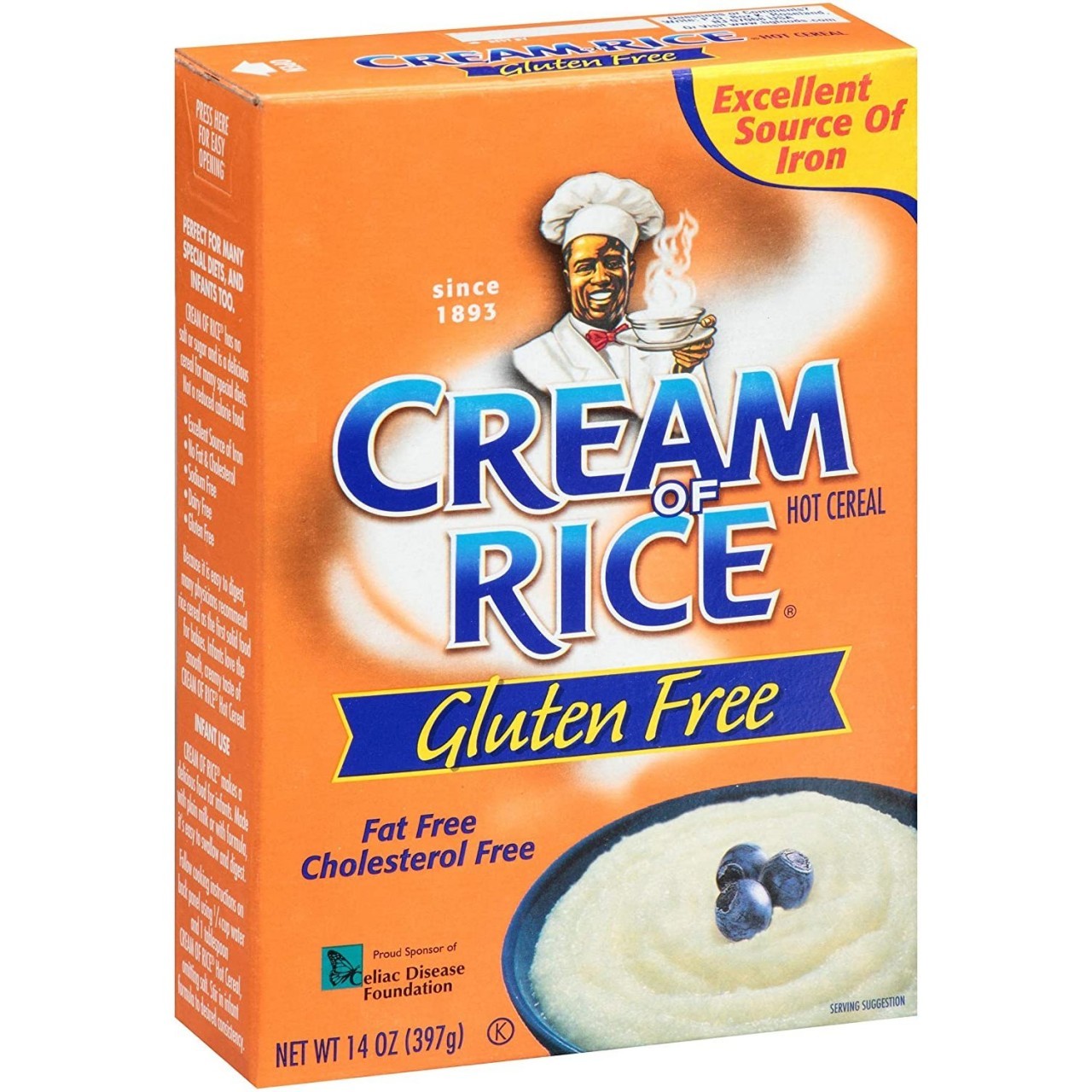 CREAM OF RICE GLUTEN FREE 15oz