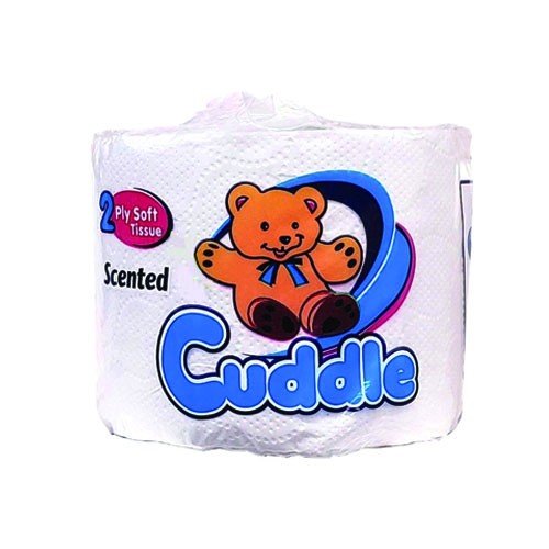 LTOILET TISSUE CUDDLE SCENTED 500SHT singles