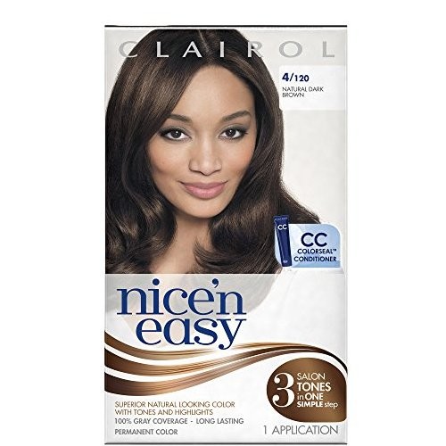 CLAIROL NICE 'N EASY 120 NAT DARK BROWN
