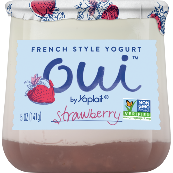 YOPLAIT OUI STRAWBERRY 141g
