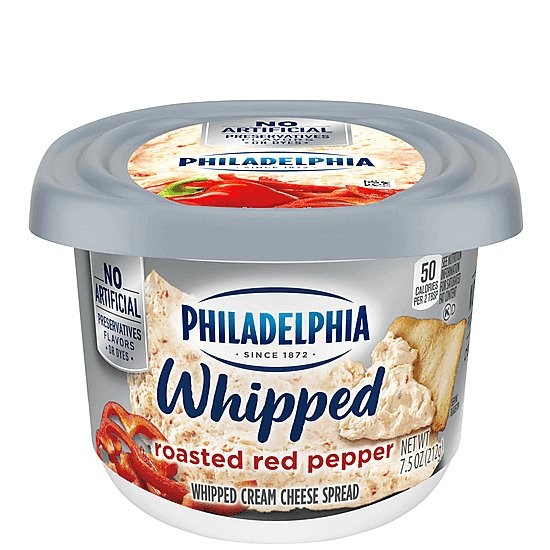 PHILADELPHIA WHIPPED RED PEPPER 7.5oz