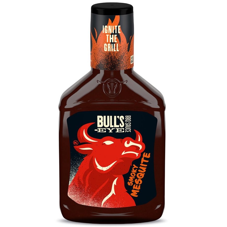 BULLS-EYE BBQ SAUCE SMOKY MESQUITE 18oz