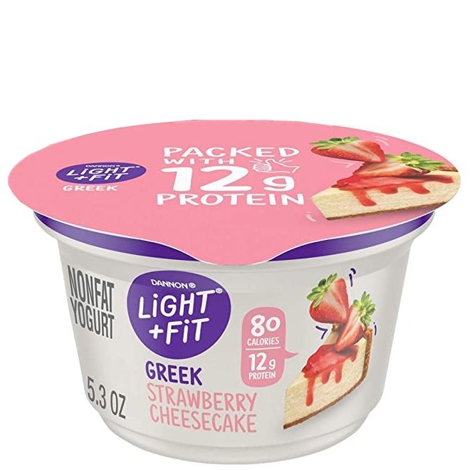 DANNON L&F GREEK S/BERRY CHEESECKE 5.3oz