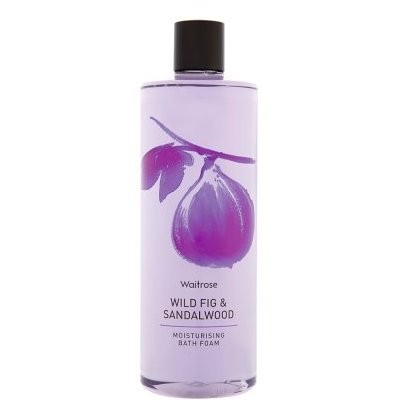 WAITROSE FOAM BATH FIG SANDELW 500ml