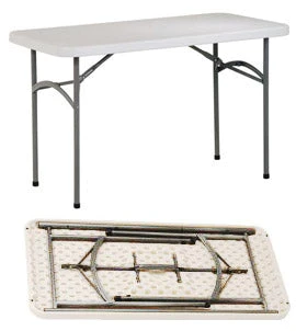 CEL 4ft Rectangular Folding Table