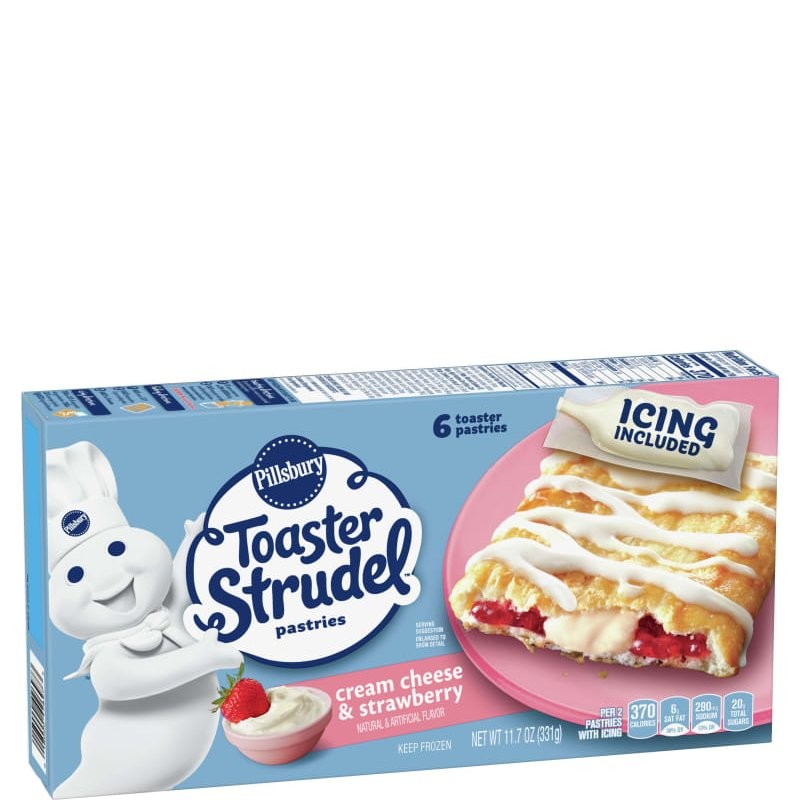 PILLSBURY TOAST STRUDEL CHS STRWBRY 331g