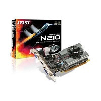 MSI N210-MD1G/D3 - Graphics card - GF 210