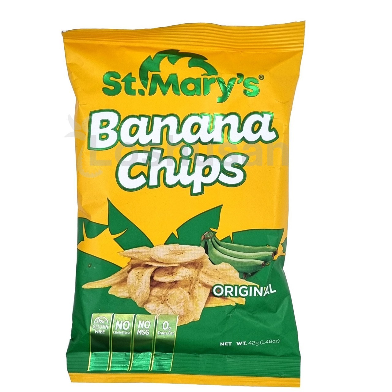 ST MARYS BANANA CHIPS 42g