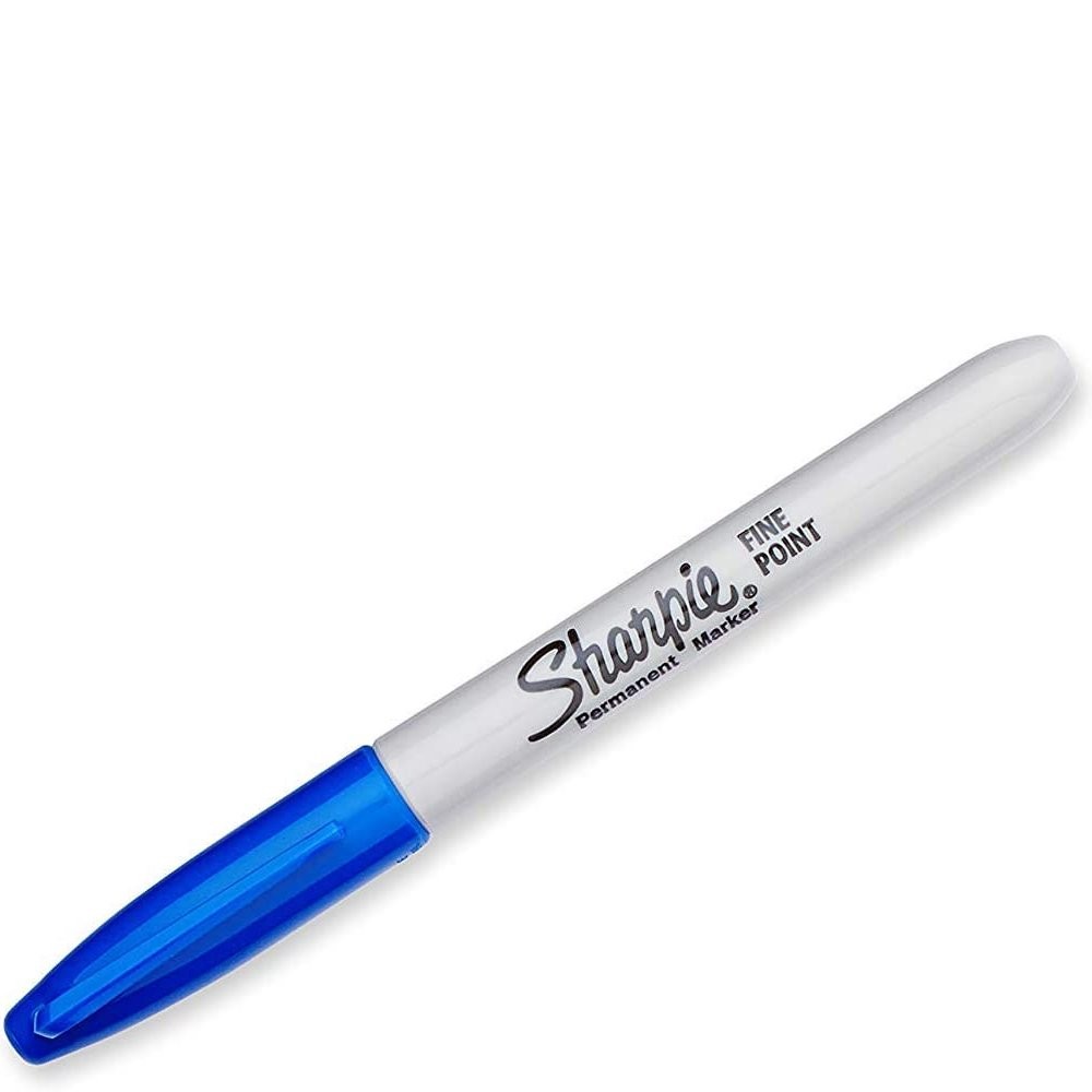 SHARPIE FINE POINT MARKER BLUE 1ct
