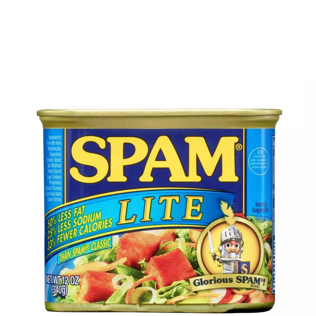 SPAM LUNCH MEAT LITE 12oz