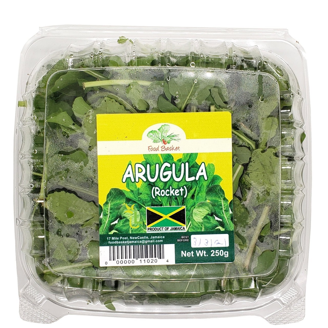 FOOD BASKET ARUGULA 250g