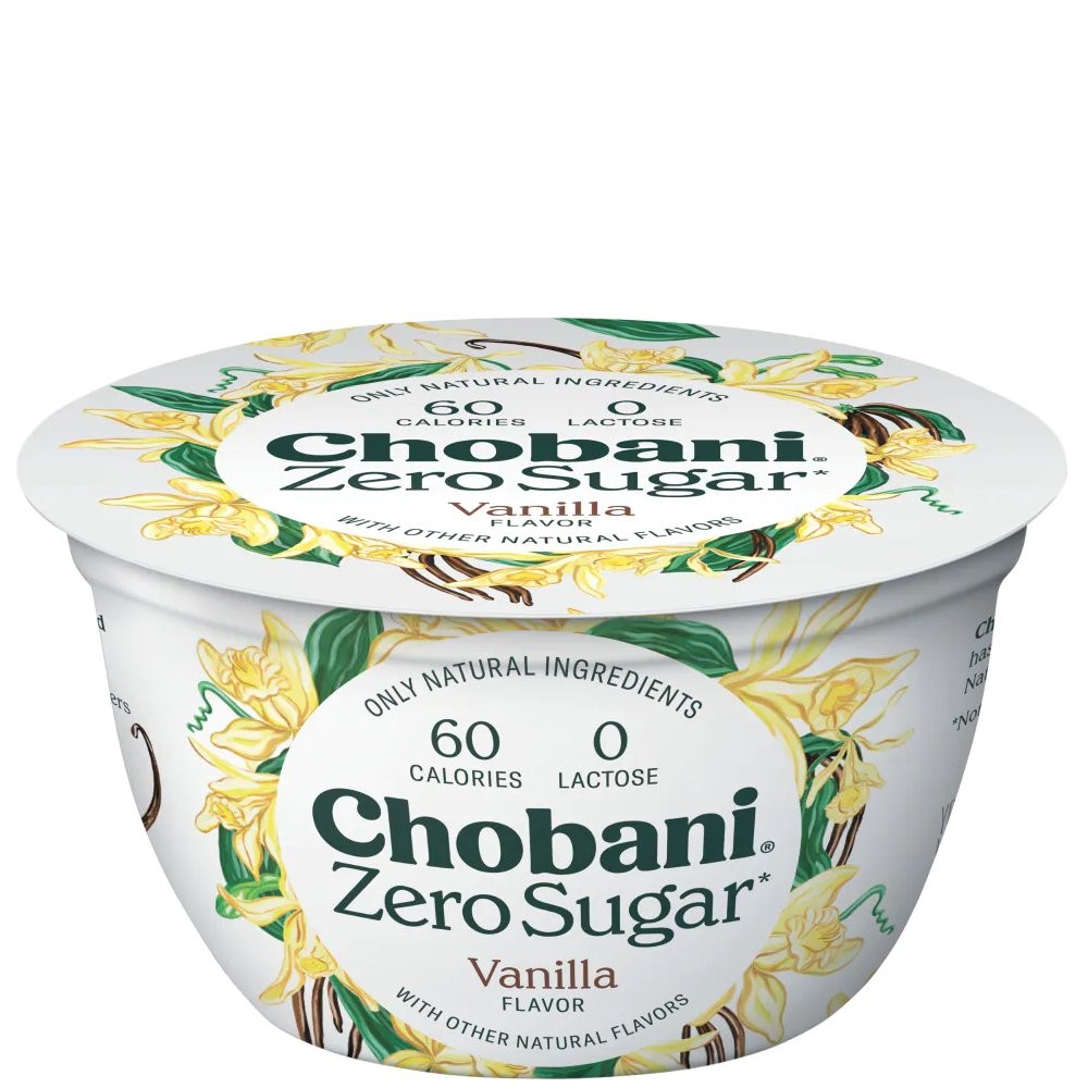 CHOBANI ZERO VANILLA 5.3oz