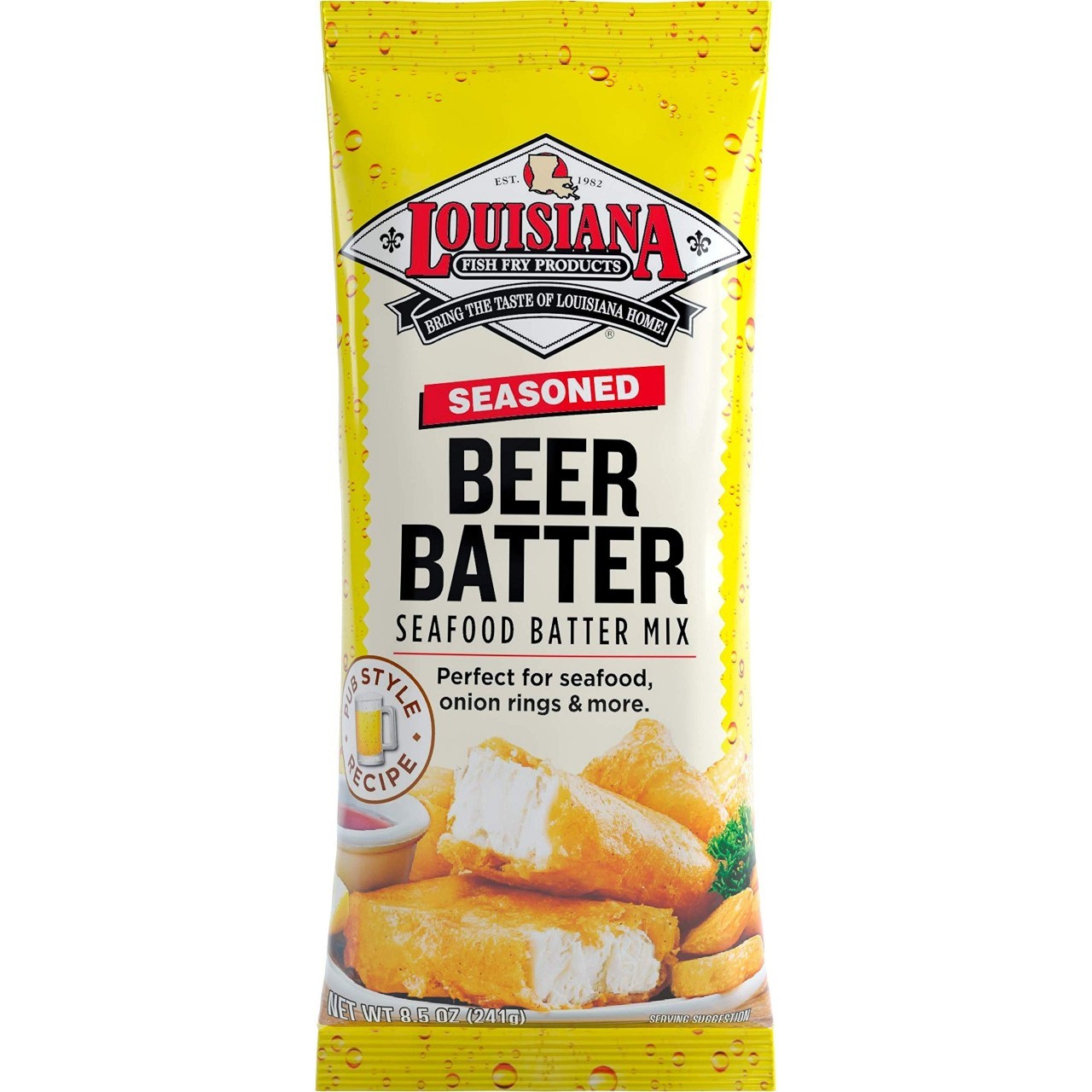 LOUISIANA BEER BATTER MIX 8.5oz