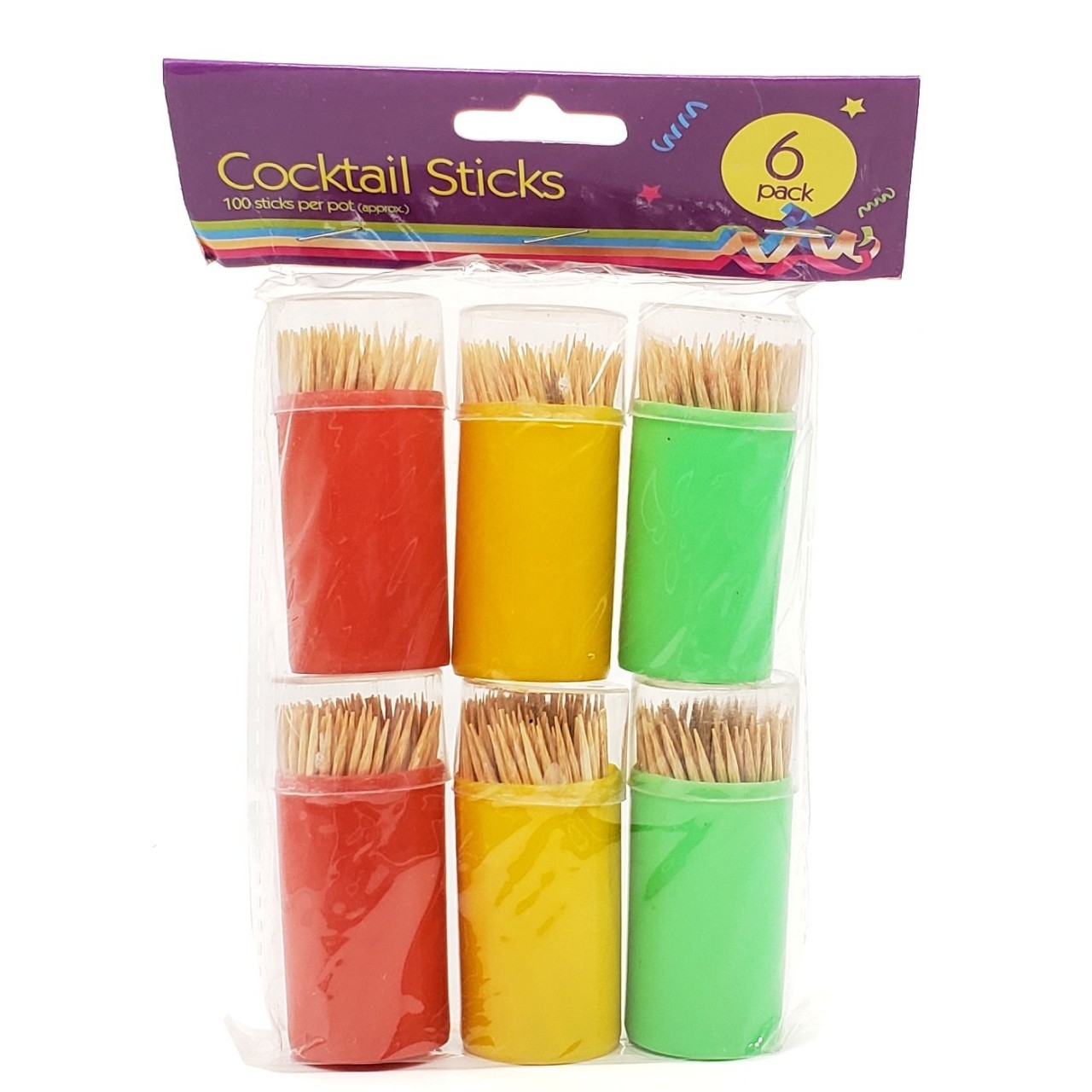 CREATIVE TRADING COCKTAIL STICKS 6x100