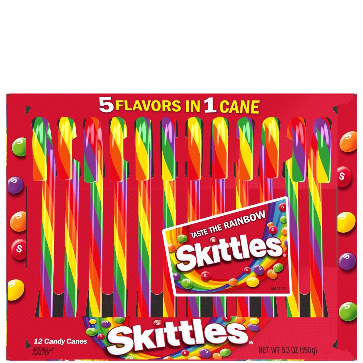 SKITLLES CANDY CANE 5.3oz