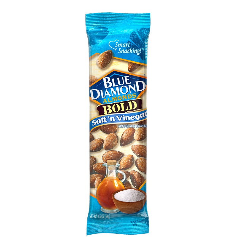 BLUE DIAMOND ALMOND SALT N VINEGAR 1.5oz