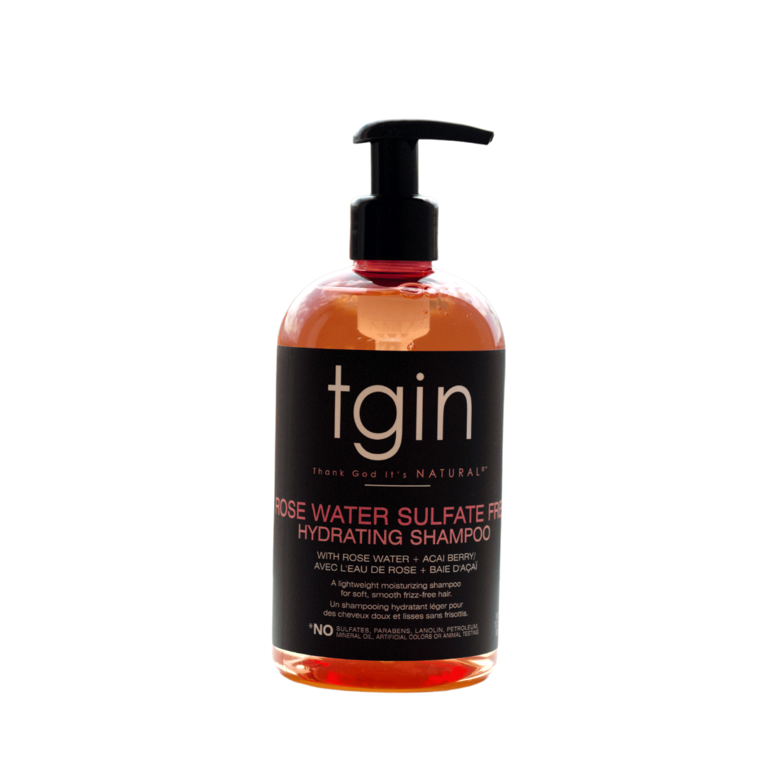 TGIN Rose Water Sulfate Free Hydrating Shampoo