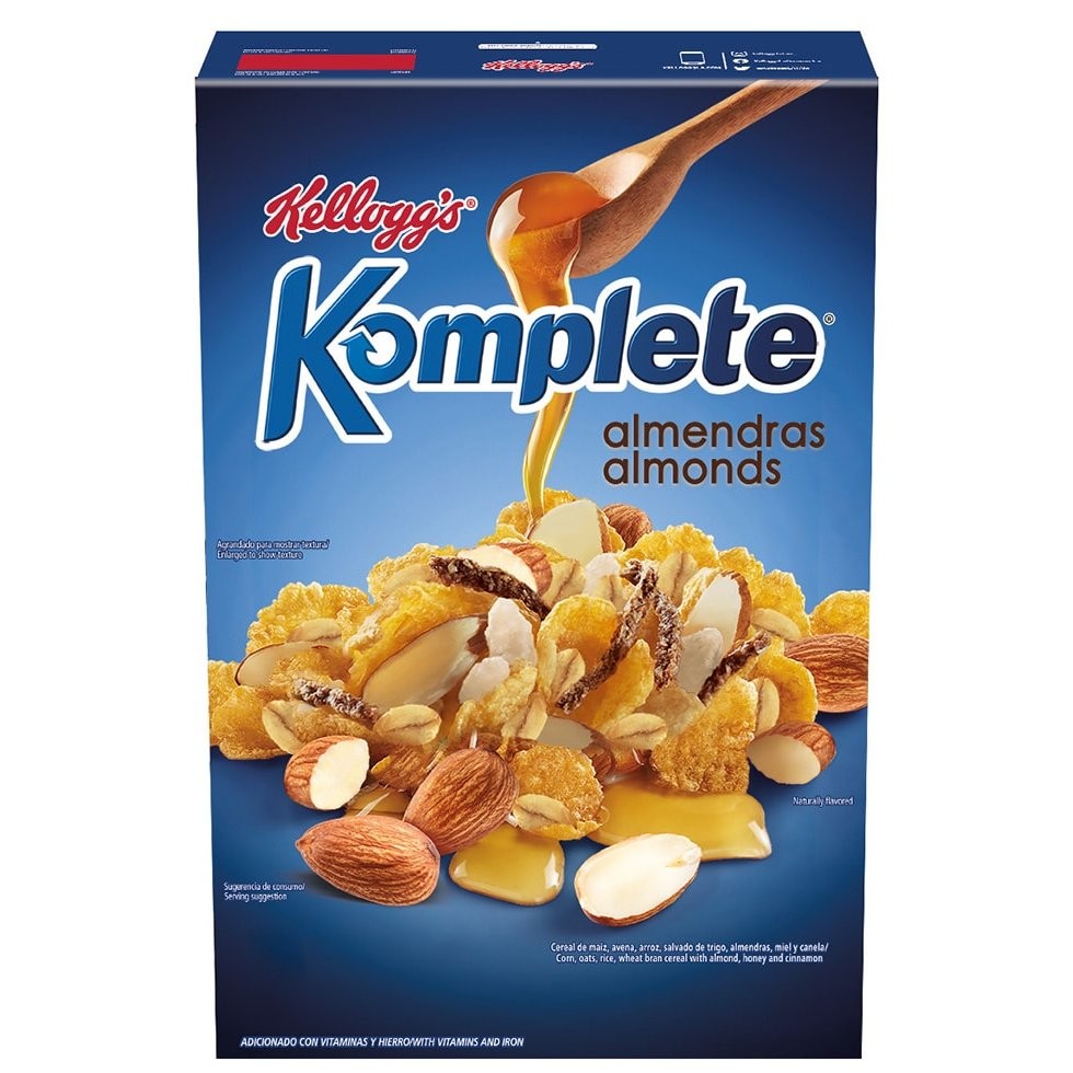 KELLOGGS KOMPLETE ALMONDS 390g