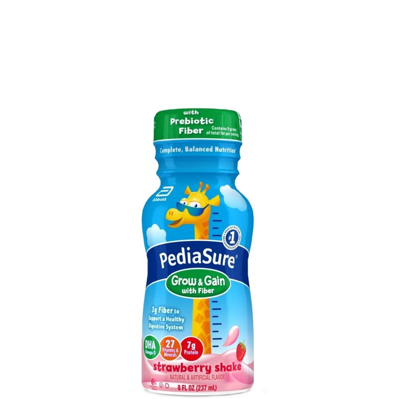 PEDIASURE FIBER STRAWBERRY 8oz