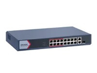 Hikvision - Switch - 24 Port Fast Ethernet Smart PO