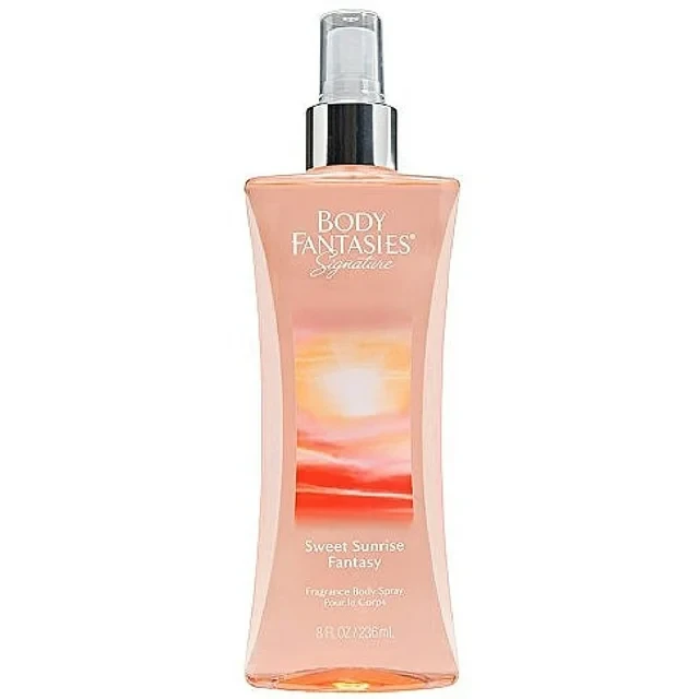 Body Fantasies Signature Fragrance Body Spray, Sweet Sunrise Fantasy, 8 oz