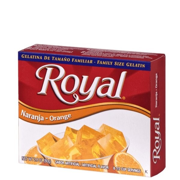 ROYAL GELATIN ORANGE 2.8oz