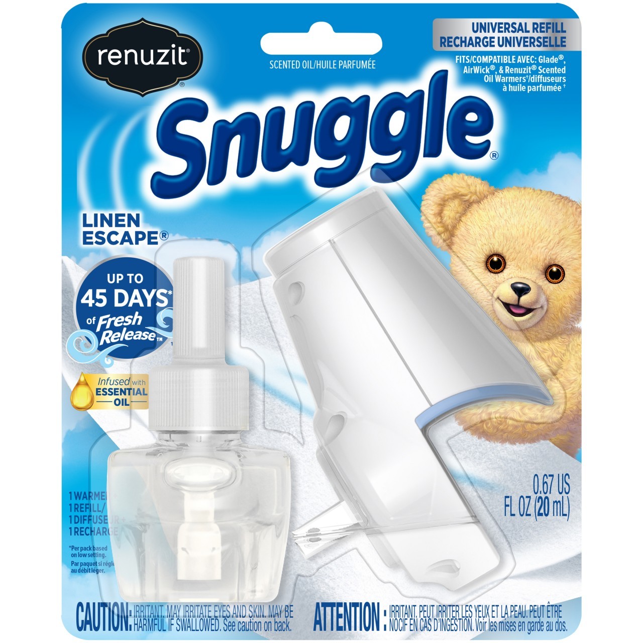 RENUZIT SNUGGLE ESS OIL KIT LAV .67oz