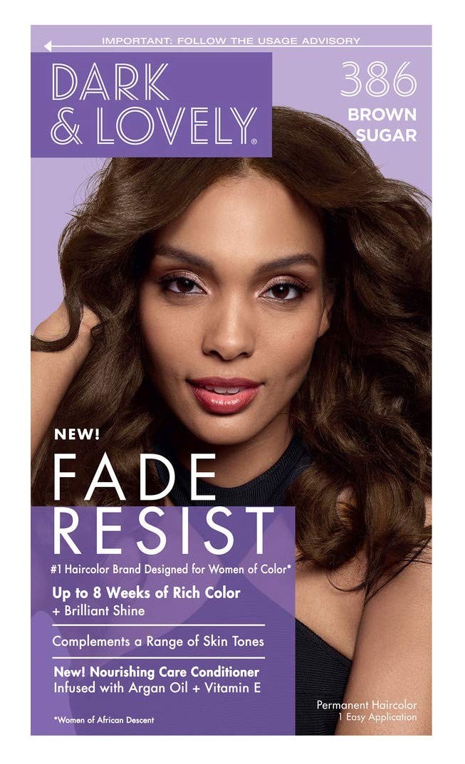 Dark and Lovely Fade Resistant Rich Conditioning Color, Brown Sugar #386