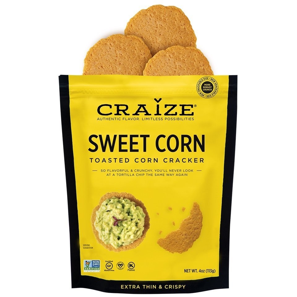 CRAIZE CRISPS SWEET CORN 4oz