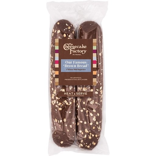 CHEESECAKE FAC MINI WHEAT BAGUETTES 10oz