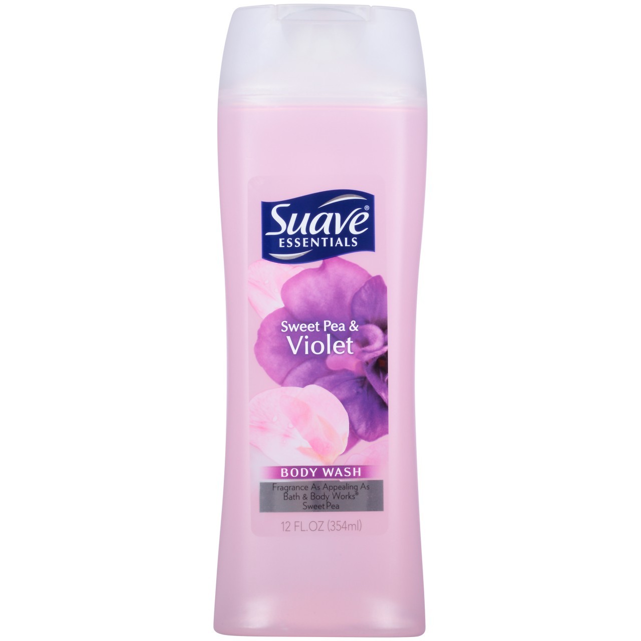 SUAVE BODY WASH SWEET PEA & VIOLET 15oz