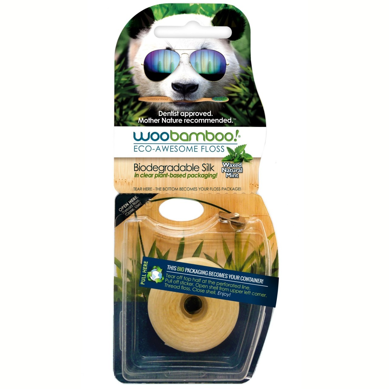 WOOBAMBOO DENTAL FLOS S 37m