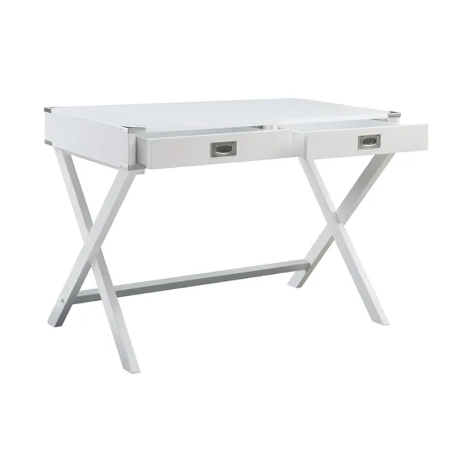 ACME X-Base Computer Desk - White