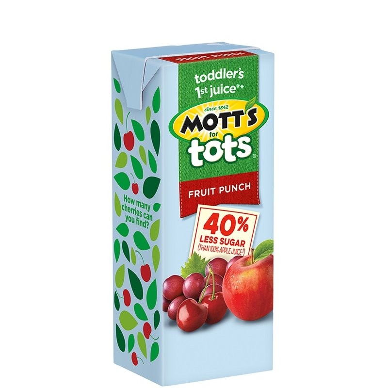 MOTTS 4 TOTS FRUIT PUNCH 200ml