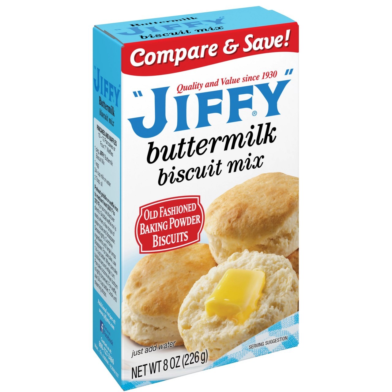 JIFFY BUTTERMILK BISCUIT MIX 7oz